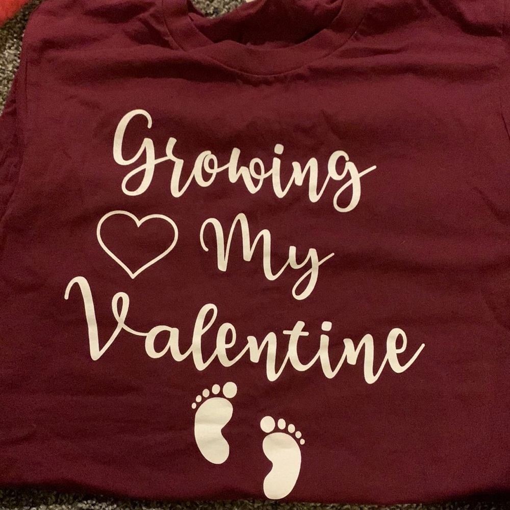 Growing my valentine T
